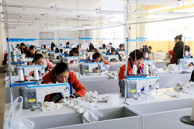 中国服装生产