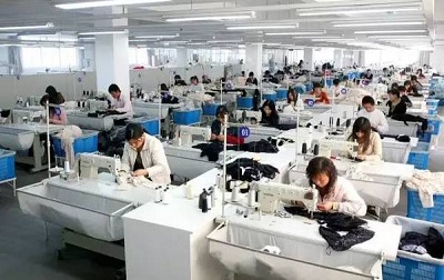 扬州服装生产过程主要有以下程序