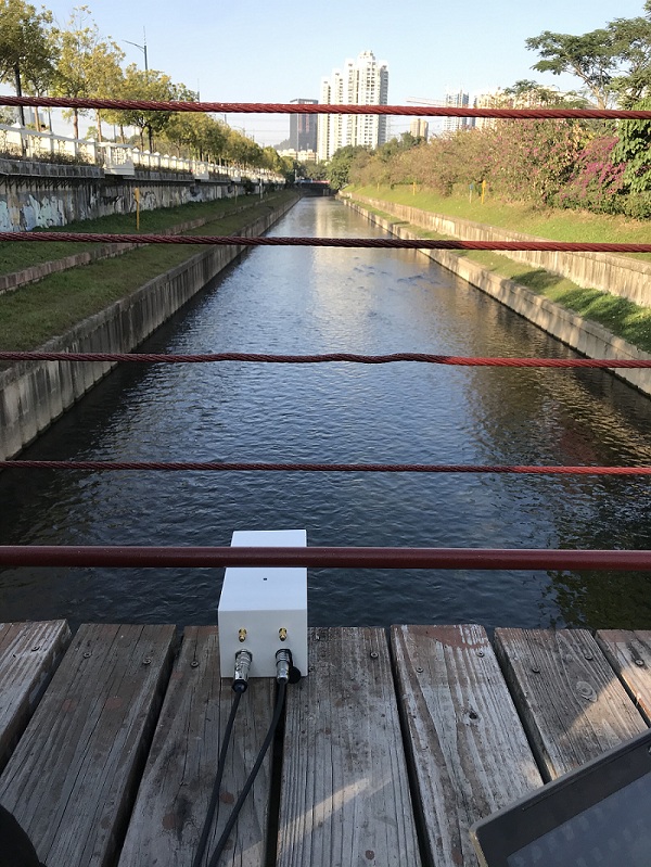 雷达水位计用于测量水深通过测得的流速、水位及断面尺寸