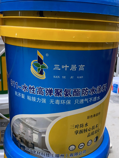 贵阳聚氨酯防水涂料的产品特点及其施工要求