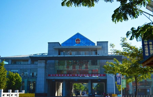 云南打洛海关口