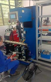 又一台北京相贯线焊机安装调试完成，顺利交付客户！