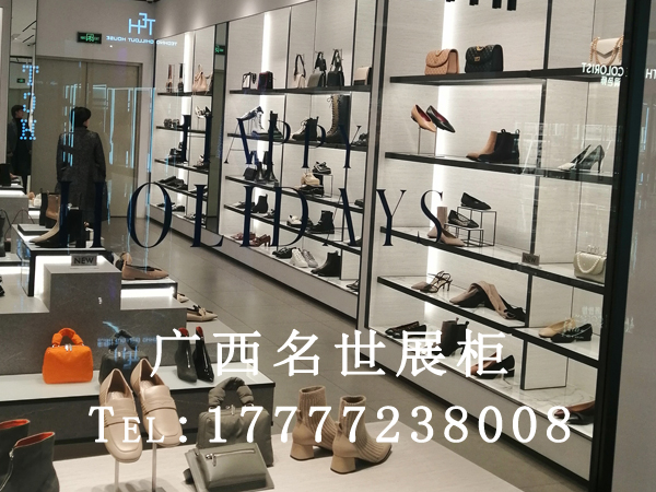 广西鞋店展柜生产