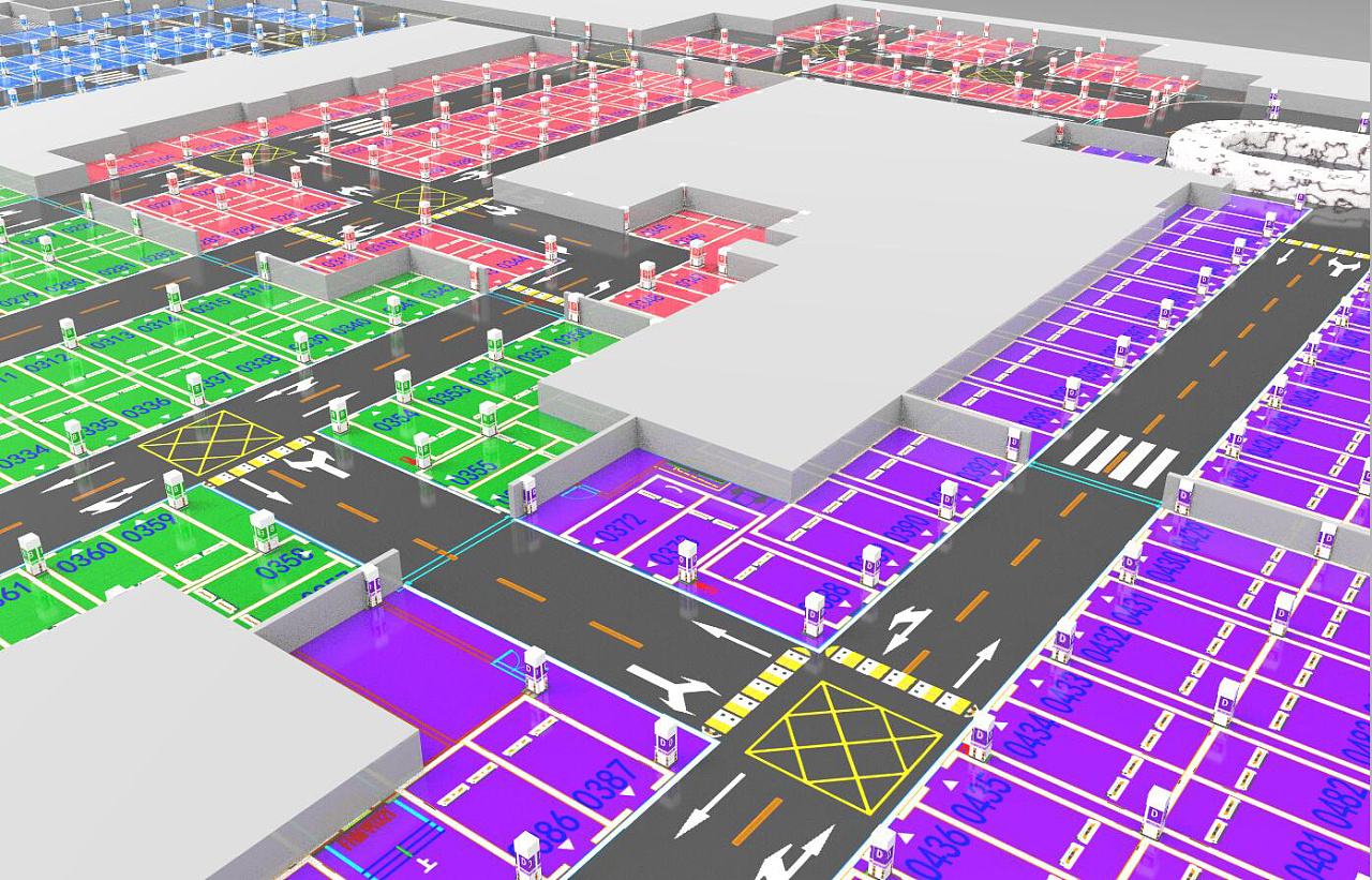 毕节地下停车场3D效果图设计一定要注意这些