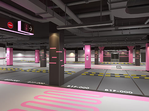 如何实现地下车库3D效果图照明的智能控制？