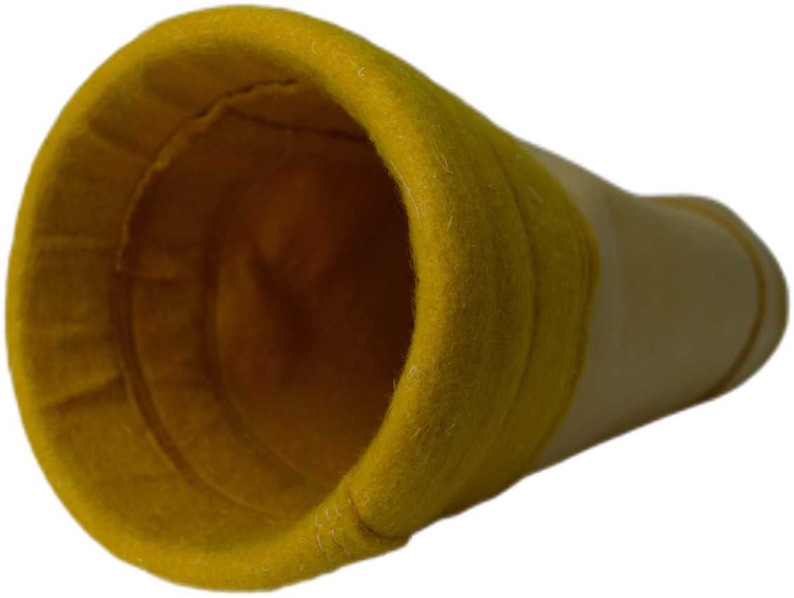 Laminating P84 dust bag