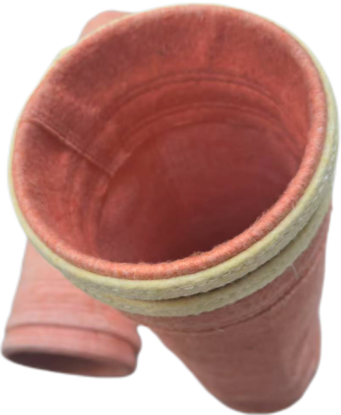 Coated Glass Fiber Composite Felt Dust Filter Bag