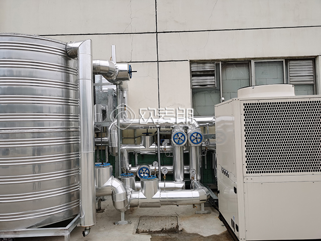 高溫復疊熱泵熱水換熱風系統